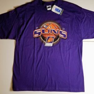 NBA Phoenix Suns Purple T-Shirt Men's XL Vintage NWT Y2K 90s